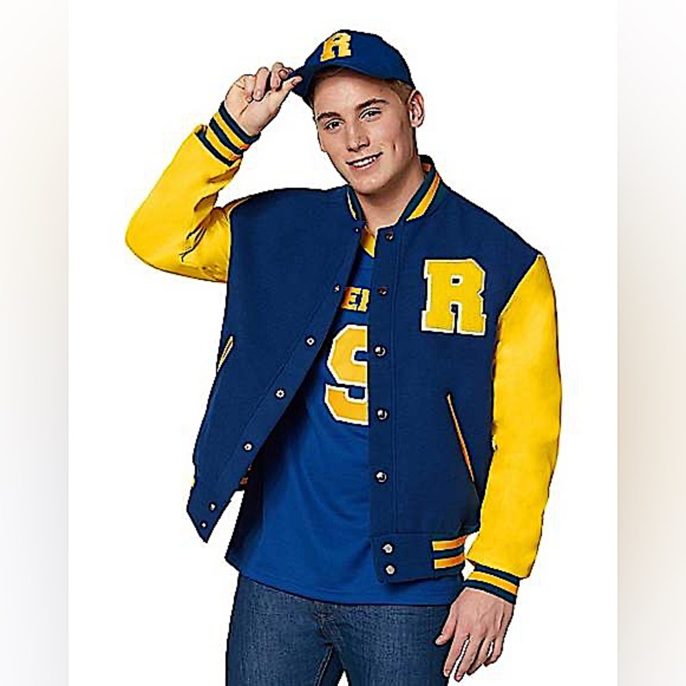 Men’s Riverdale Halloween Costume / Varsity Letterman Jacket 🏈